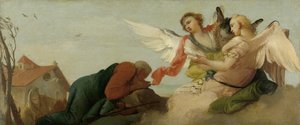 Abraham met de drie engelen
