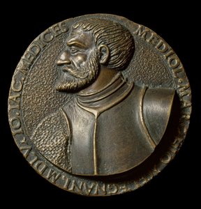Buste van Gian Giacomo de Medici (1497-1556), Italiaanse Condottiero door Francesco da Sangallo