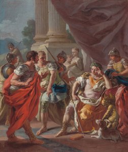 Alexander Veroordeelt Valse Lof door Francesco de Mura