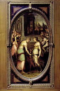 Juno leent de Gordel van Venus, 1572