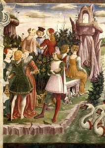 Allegorie van april: Triomf van Venus
