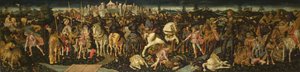 Het verhaal van David en Goliath door Francesco di Stefano Pesellino