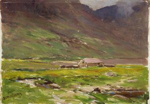 Meer Ogwen door Francis Abel William Taylor Armstrong