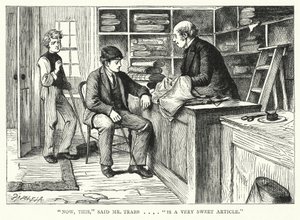 Illustratie voor Great Expectations door Charles Dickens door Francis Arthur Fraser