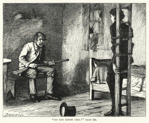 Illustratie voor Great Expectations door Charles Dickens door Francis Arthur Fraser