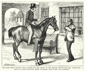 Illustratie voor Great Expectations door Charles Dickens (gravure) door Francis Arthur Fraser