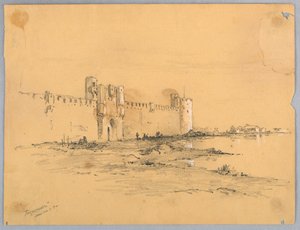 Aigues-Mortes door Francis Augustus Lathrop