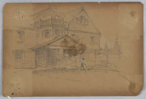 Porte-cochère, Scott Cottage