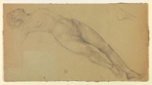 Studie voor "Diana en haar bedienden tussen de sterrenbeelden"