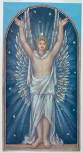 Studie voor figuur door Francis Augustus Lathrop