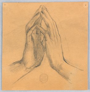 Studie van Handen door Francis Augustus Lathrop