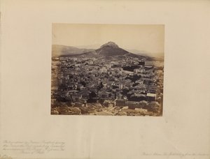Athene - De moderne stad vanaf de Akropolis