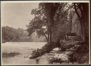 Wrexham, Erbistock Mill door Francis Bedford