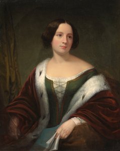Onbekende vrouw, 1852 door Francis Bicknell Carpenter