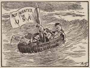 Verbod in de Verenigde Staten (litho)