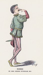 Romeo, Rt Hon George Wyndham door Francis Carruthers Gould