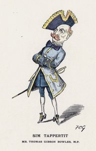 Sim Tappertit, Mr Thomas Gibson Bowles door Francis Carruthers Gould