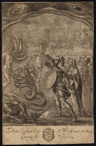 Aeneas, Sybil, Centauren, Geryon, Briareus, Hydra, Chimaera door Francis Cleyn