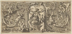 Zicht Visus, uit Quinque Sensuum Vijf Zintuigen, ca. 1655
