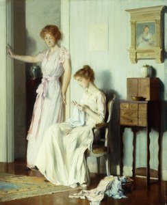 In de salon