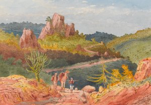 Amba Alaji, nabij Atillam door Francis Cornelius James