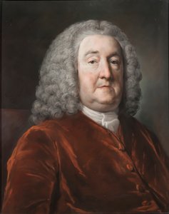 Portret van Sir Edward Hulse, 1e Baronet, 1757