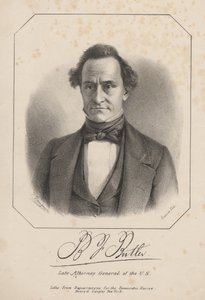 B.J. Butler, litho door Henry G. Langley, 1840 door Francis D