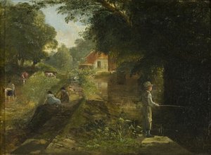 Jongen aan het Vissen, Stapleton