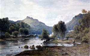 Een uitzicht in Wales, ca.1826