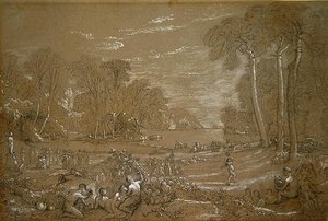 Studie voor de Gouden Eeuw door Francis Danby