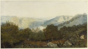De Avon Gorge met Clifton en de Hotwells, Bristol door Francis Danby