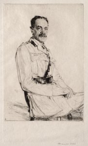 Generaal-majoor Sir John Edward Cooper door Francis Dodd