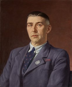 Portret van Percival Henry Martin, Postkantoor, Bristol, ca. 1941-45