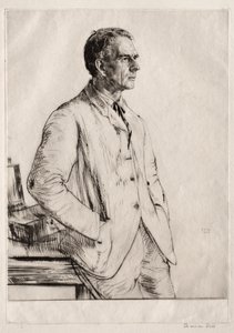 Dominee C. H. Grinling door Francis Dodd