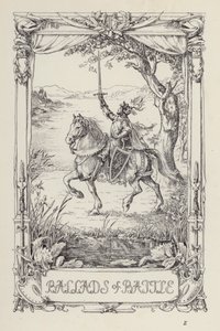Een ander boek met verzen voor kinderen: Strijdliederen (litho) door Francis Donkin Bedford