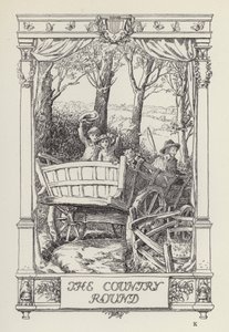 Een ander boek met verzen voor kinderen: Het land rond (litho) door Francis Donkin Bedford