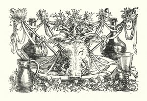 Vrolijk Engeland: De heer van wanbestuur (litho) door Francis Donkin Bedford