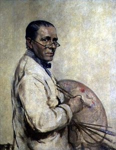 Portret van de Kunstenaar Sir William Orpen c.1932 door Francis Edwin Hodge