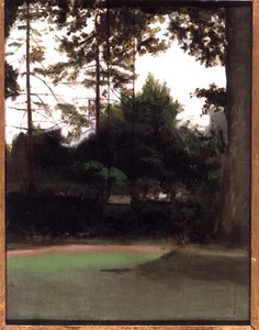 Een Hoek van de Tuin, c.1890 door Francis Foster