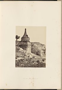 Graf van Absalom, Jeruzalem door Francis Frith