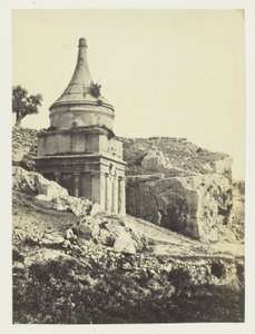 Graf van Absalom, Jeruzalem door Francis Frith