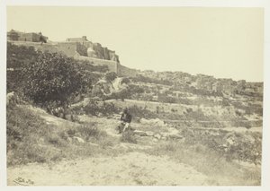 Bethlehem, met de Geboortekerk door Francis Frith