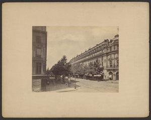 Boulevard des Capucines, hoek van Rue Louis le Grand, Parijs