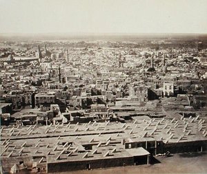 Caïro, vanaf de Citadel, c.1856-58