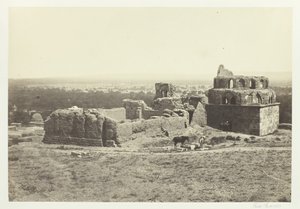 Ver uitzicht op Damascus, 1857