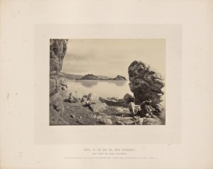 Graia, aan de Rode Zee, bij Eziongeber door Francis Frith