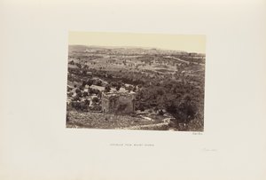 Jeruzalem vanaf de Scopusberg door Francis Frith