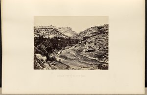 Jeruzalem, vanaf de bron van En-Rogel