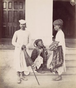 Marwaree Makelaars, 1870s door Francis Frith