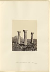 Ruïnes van een christelijke kerk, eiland Saye, Ethiopië door Francis Frith